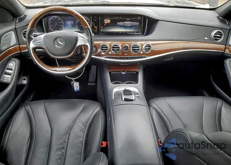 2015 Mercedes-Benz S 550 4Matic z USA, uszkodzony, nr VIN WDDUG8FBXFA168662